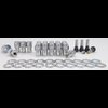 SS Mag Lug Nut & Lock Kit Thread: 7/16" - image 3