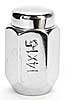 2-Piece Safety Conical Lug Nuts Thread: 14mm x 1.5 - image 1