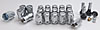 Bulge Acorn Lug Nut & Lock Kit Thread: 1/2" - image 1
