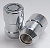 Bulge Acorn Lug Nut & Lock Kit Thread: 1/2" - image 4