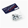 Chrome Open End Spline Lug Nuts 14mm x 2.00 4/pkg - image 1
