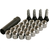 Chrome Open End Spline Lug Nut Kit 9/16" 32 Lug Kit - image 1
