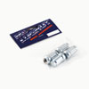 Chrome Closed End Spline Lug Nuts 1/2 4/pkg - image 1
