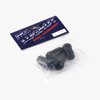 Black Closed End Spline Lug Nuts 7/16 4/pkg - image 1