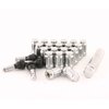 Chrome Closed End Spline Lug Nut Kit 12mm x 1.50 24 Lug Kit - image 1