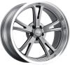 Ridler 606 Series Grey w/Milled Spokes & Diamond Lip Wheel Size: 20" x 10" - image 1