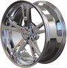 Ridler 606 Series Chrome Wheel Size 20" x 8.50" - image 2