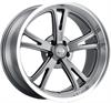 Ridler 606 Series Grey w/Milled Spokes & Diamond Lip Wheel Size: 18" x 9.50" - image 1
