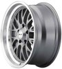 Ridler 607 Series Grey with Machined Lip Wheel Size: 18" x 9.50" - image 2