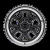 610-Series Wheel, Size: 17" x 8", Bolt Pattern: 5 x 120.650 mm [Finish: Matte Black w/ Polished Lip] - image 2
