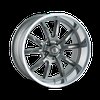 Ridler 650 Series Grey w/Polished Wheel Size: 20" x 10" - image 2
