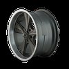 Ridler 651 Series Grey w/Machined Lip Wheel Size: 20" x 10" - image 3