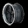 Ridler 651 Series Matte Black w/Machined Lip Wheel Size: 20" x 8-1/2" - image 3