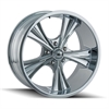 Ridler 651 Series Chrome Wheel Size: 18" x 8" - image 1