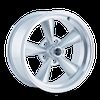 Ridler 675 Series Silver w/Machined Lip Wheel Size: 15" x 7" - image 3