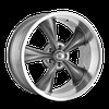 Ridler 695 Series Grey w/Machined Lip Wheel Size: 18" x 8" Bolt Circle: 5 x 5" Offset: 0 - image 2