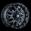 Mayhem 8015 Series Warrior Wheel Size: 17" x 9" - image 2