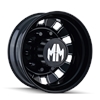 MAYHEM 8180 REAR BLACK/MILLED SPOKES 22x8.25 10-285.75 169mm 220.1mm - image 1