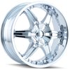 DIP D39 CHROME 22x9.5 5-139.7 18mm 87mm - image 1