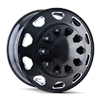 IONBILT IB02 FRONT BLACK/MILLED SPOKES 22.5x8.25 10-285.75 169mm 220.1mm - image 1