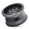 ROADKILL RACE 9302 Wheel Size: 15 X 7" Bolt Pattern: 4-156 [MATTE BLACK W/SIMULATED RING] - image 3