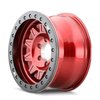 ROADKILL RACE 9302 Wheel Size: 17 X 9" Bolt Pattern: 6-139.7 [CRIMSON CANDY RED BEADLOCK] - image 2