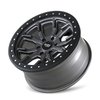 DT-1 9303 Wheel Size: 17 X 9" Bolt Pattern: 5-127 [MATTE GUNMETAL W/SIMULATED RING] - image 3