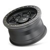 DT-2 9304 Wheel Size: 17 X 9" Bolt Pattern: 6-135 [MATTE BLACK W/SIMULATED RING] - image 3