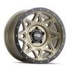 THEORY 9305 Wheel Size: 18 X 9" Bolt Pattern: 5-127 [MATTE GOLD W/SIMULATED RING]
