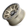 DRIFTER 9307 Wheel Size: 17 X 8.5" Bolt Pattern: 5-127 [MATTE GOLD W/SIMULATED RING] - image 3