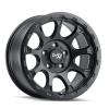 DRIFTER 9307 Wheel Size: 17 X 8.5" Bolt Pattern: 6-139.7 [MATTE BLACK W/SIMULATED RING] - image 1