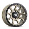 DRIFTER 9307 Wheel Size: 17 X 8.5" Bolt Pattern: 6-139.7 [MATTE GOLD W/SIMULATED RING] - image 1