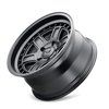 CAGE 9308 Wheel Size: 17 X 8.5" Bolt Pattern: 6-120 [MATTE BLACK] - image 3