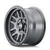 CANYON PRO 9309 Wheel Size: 17 X 9" Bolt Pattern: 5-150 [SATIN GRAPHITE W/SIMULATED RING] - image 2