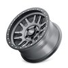 CANYON PRO 9309 Wheel Size: 17 X 9" Bolt Pattern: 5-127 [SATIN GRAPHITE W/SIMULATED RING] - image 3