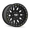 9317-7983MB DT-3 9317 Wheel [Size: 17" x 9"] Satin Black Finish - image 1