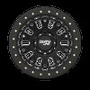 9317-7983MB DT-3 9317 Wheel [Size: 17" x 9"] Satin Black Finish - image 2