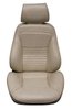 67 MUSTANG STD FRONT BUCKETS 2T  RED L-2920 L-2920 (CUT W/ 060011) - image 2
