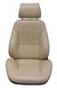 1968 Ford Mustang Deluxe and Shelby Interior Black Touring II Preassembled Reclining Front Bucket Seats - image 2