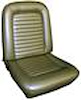 1965-1966 Ford Mustang Convertible Standard Interior Touring Style Front Bucket and Rear Bench Seat Upholstery Set - image 1