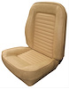 1966 Ford Mustang 2+2 Standard Interior Touring Style Front Bucket Seat Upholstery Set - image 1
