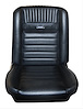1967 Ford Mustang Coupe Deluxe and Shelby Interior Front Bucket and Rear Bench Seat Upholstery Set - image 1