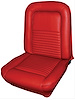 1967 Ford Mustang Convertible Standard Interior Front Bucket and Rear Bench Seat Upholstery Set - image 1