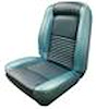 1967 Ford Mustang Coupe Standard Interior Touring Style Front Bucket and Rear Bench Seat Upholstery Set - image 1