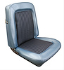 1968 Ford Mustang Coupe Deluxe Comfortweave Interior Front Bucket and Rear Bench Seat Upholstery Set - image 1