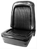 1968 Ford Mustang Standard-Deluxe Interior Front Bucket Seat Upholstery Set - image 1