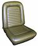 1969 Ford Mustang Deluxe Interior Front Bench Seat Upholstery Set - image 1