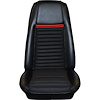 1970 Ford  Mustang MACH I Front and Rear Full set Upholstery GREY Stripe - image 1