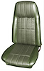 1971-1973 Ford Mustang Coupe Deluxe and Grande Interior Front Bucket and Rear Bench Seat Upholstery Set - image 1