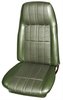 1971-1973 Ford Mustang Sports-Roof Deluxe Interior Front Bucket and Rear Bench Seat Upholstery Set - image 2